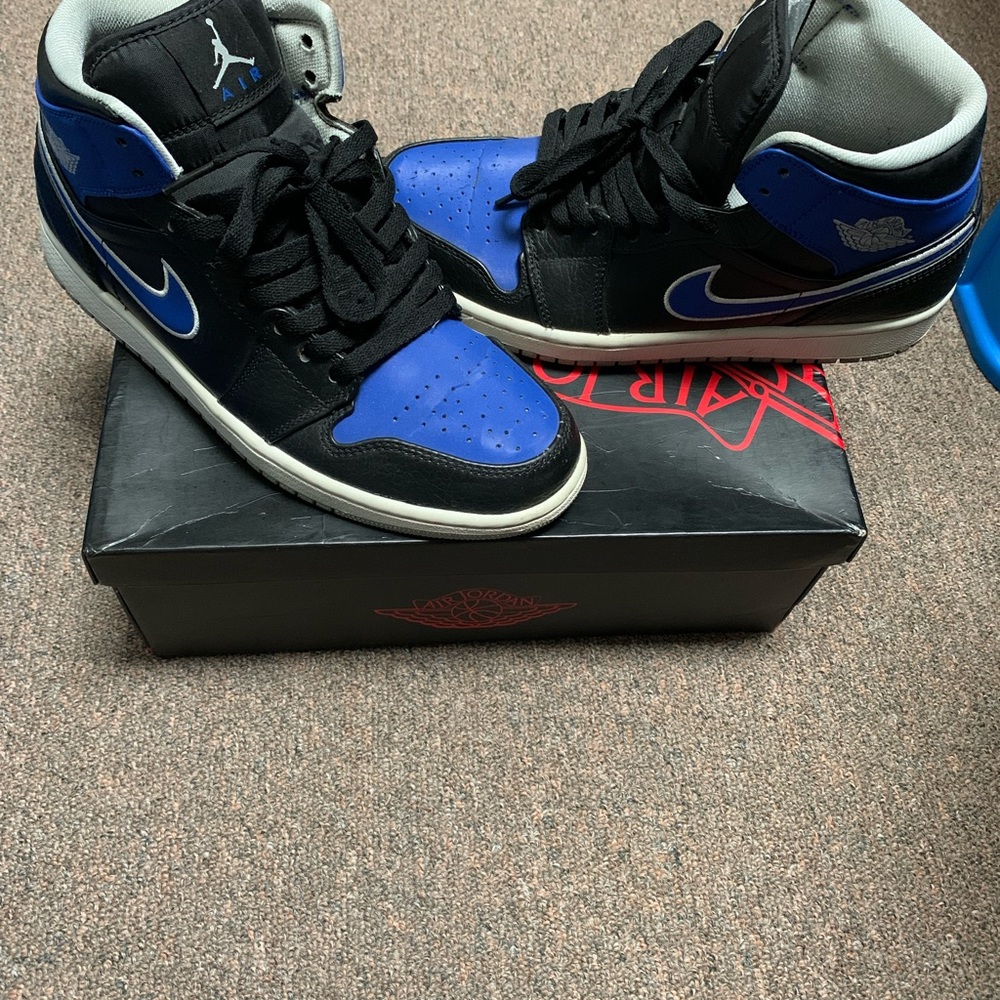 Mens retro Jordan 1 Game Royal Mid